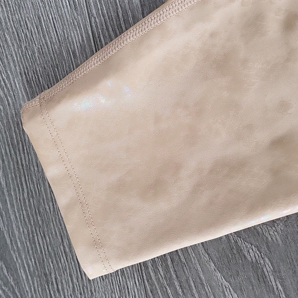 Carbon38 Tan Metallic Snake Legging - M - Picture 10 of 12